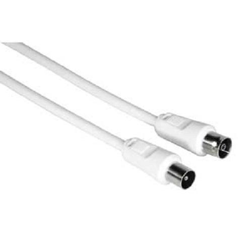 Cablu coaxial Hama 00011900, 1.5m, White
