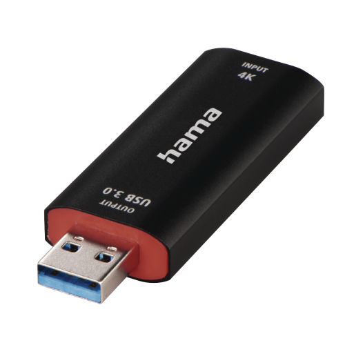 Placa de captura Hama Video Recording Stick, USB 3.0