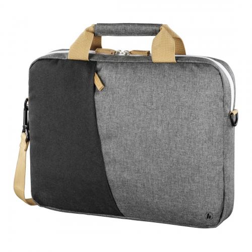 Geanta Hama Florence pentru laptop de 15.6inch, Black-Grey