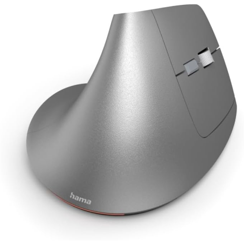 Mouse Optic Hama EWM-700R, USB Wireless/Bluetooth, Gray
