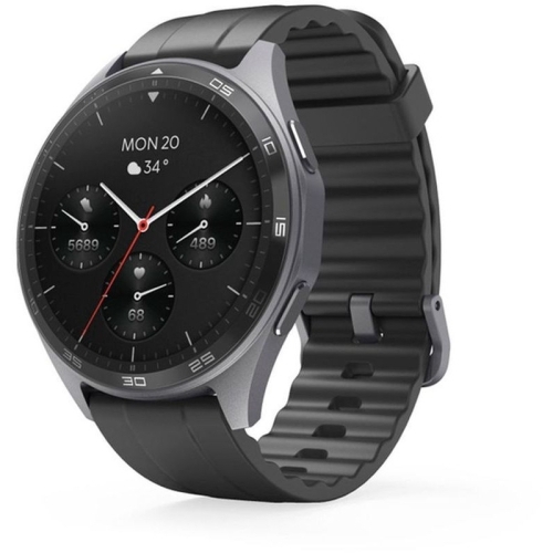 SmartWatch Hama Fit Watch 7010, 1.43 inch, Curea Silicon, Black