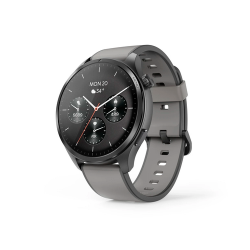 Smartwatch Hama 9000, 1.43 inch, Curea Silicon, Grey-Anthracite