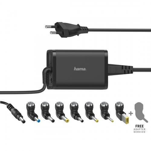 Alimentator Hama 00200002 Universal, 65W, Black
