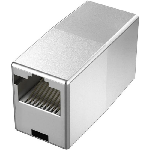 Cupla Hama 00200326, CAT5e, 1 x RJ45, Silver