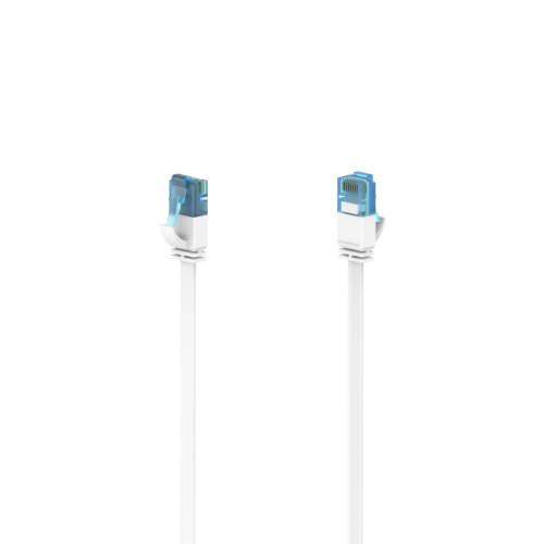 Patchcord Hama 00200686, Cat6a, U/UTP, 10m, White