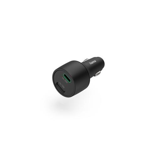 Incarcator auto Hama 00201690, 1x USB-A, 1x USB-C, 32W, Black