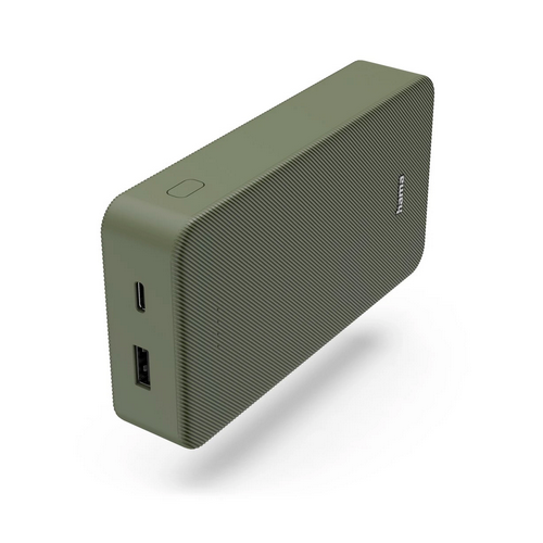 Baterie portabila Hama Colour 20 00201716, 20000 mAh, 1 x USB-A, 1 x USB-C, Green
