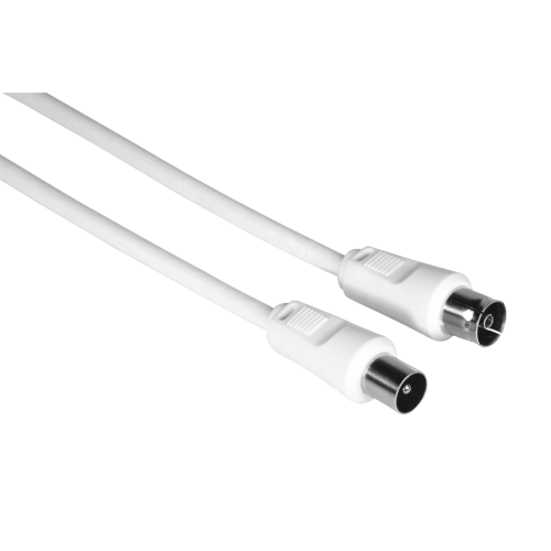 Cablu coaxial Hama 00205028, 1.5m, White