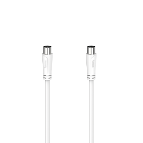 Cablu coaxial Hama 00205045, 1.5m, White