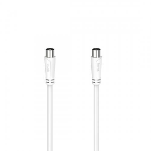 Cablu coaxial Hama 00205047, 5m, White
