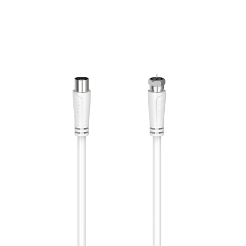 Cablu coaxial Hama 00205062, 3m, White
