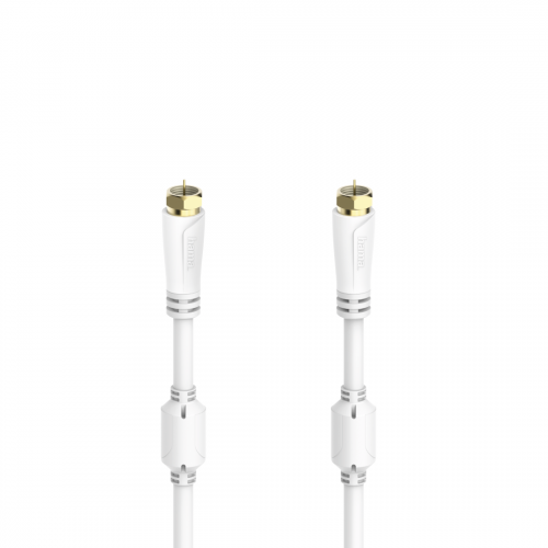Cablu coaxial Hama 00205254, 7.5m, White