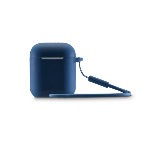 Carcasa protectoare Hama Fantastic Feel pentru AirPods Gen. 1/2, Blue