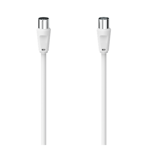 Cablu coaxial Hama 00305045, 10 m, White