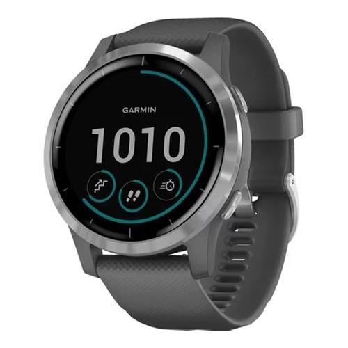 Ceas Smartwatch Garmin Vivoactive 4, Shadow Gray/Silver SEU