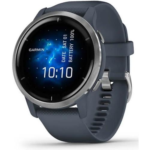 Ceas Smartwatch Garmin Venu 2, GPS, Blue Granite