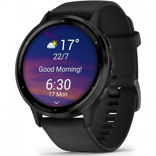 SmartWatch Garmin Venu 3, 1.4inch, Curea Silicon, Black-Slate