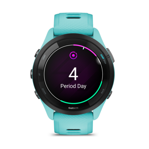 SmartWatch Garmin Forerunner 265, 1.3 inch, Curea silicon, Black-Powder Grey