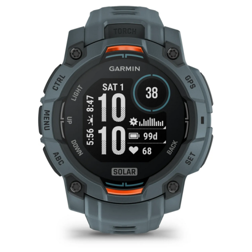 SmartWatch Smartwatch Garmin Instinct 3 Solar, 1.1 inch, Curea Silicon, Twilight