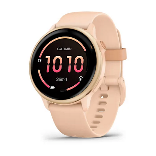 SmartWatch Garmin Vívoactive 6, 1.2 inch, Curea Silicon, Pink Dawn
