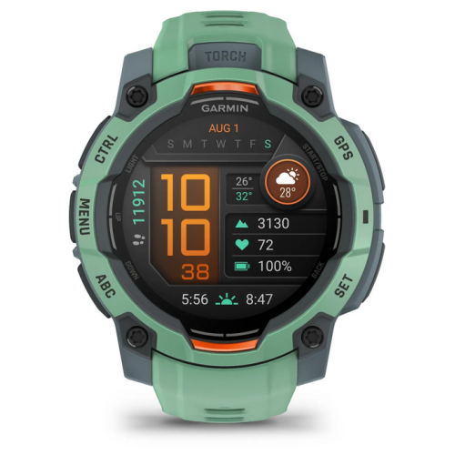 SmartWatch Smartwatch Garmin Instinct 3, 1.3 inch, Curea Silicon, Neotropic-Twilight