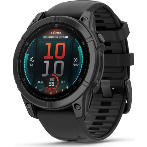 SmartWatch Garmin Fenix E, 1.3 inch, Curea Silicon, Slate Grey