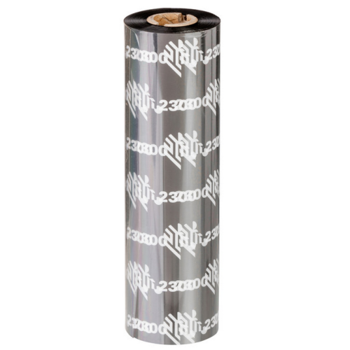 Ribbon Zebra 2300 Wax, 60 x 300 m, Black