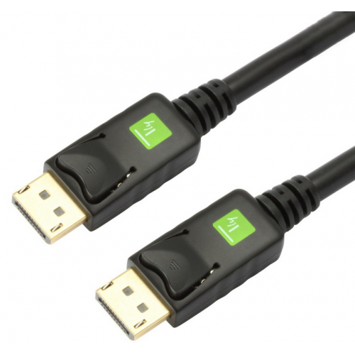 Cablu Techly 026623, DisplayPort male - DisplayPort male, 5m, Black