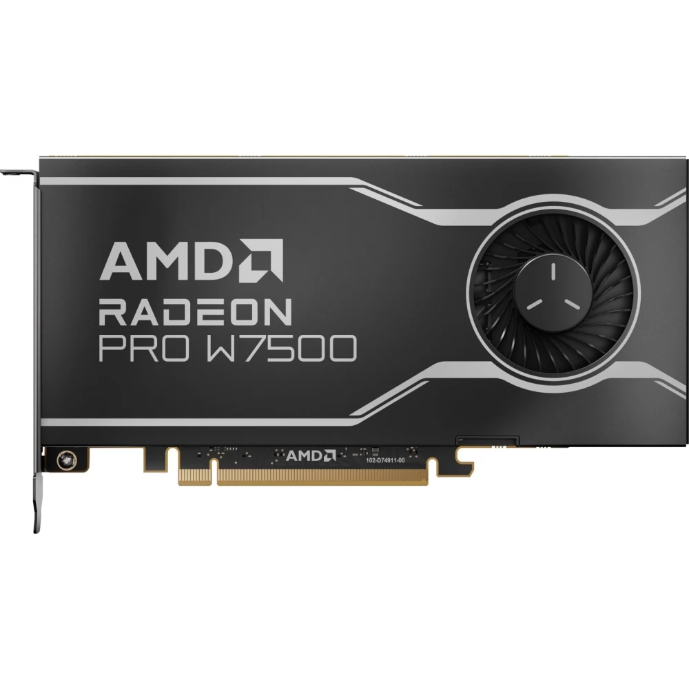 Placa video profesionala AMD Radeon Pro W7500 8GB, GDDR6, 128 bit
