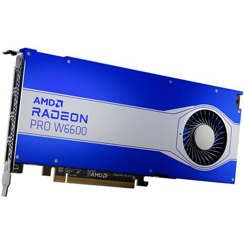 Placa video profesionala AMD Radeon Pro W6600 8GB, GDDR6, 128bit