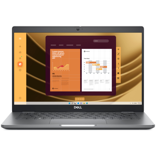 Laptop Dell Latitude 5350, Intel Core Ultra 7 165U, 13.3 inch, RAM 16GB, SSD 512GB, Intel Graphics, Windows 11 Pro, Titan Gray Satin
