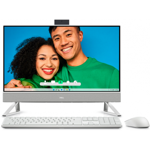 Calculator Dell Inspiron 7730 AIO, Intel Core 7 150U, 27 inch, RAM 16GB, SSD 1TB, Intel Graphics, Windows 11 Pro, Pearl White