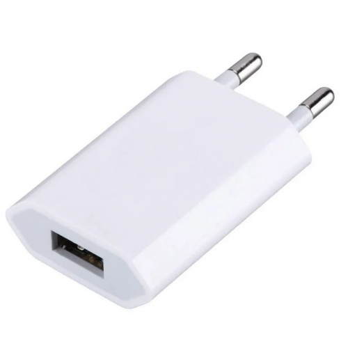 Incarcator retea Techly 100747, 1x USB-A, 1A, White