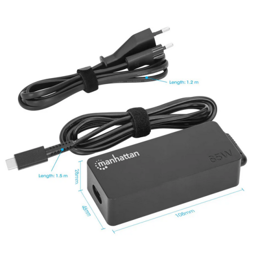 Alimentator Manhattan 102490, 65 W, Black