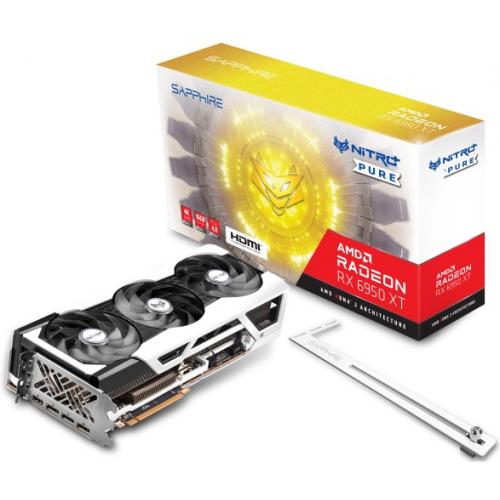 Placa video Sapphire Radeon RX 6950 XT NITRO+ Pure, 16GB GDDR6, 256-bit