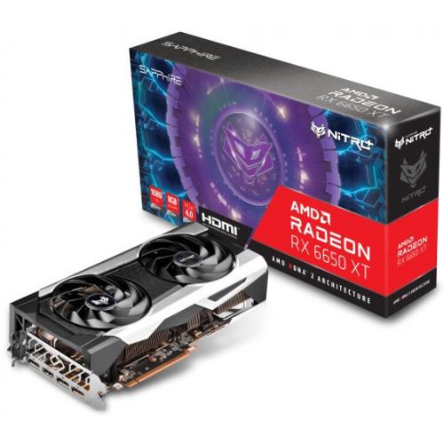 Placa video Sapphire AMD Radeon RX 6650 XT NITRO+ 8GB, GDDR6, 128bit