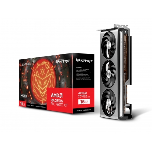 Placa video Sapphire AMD Radeon RX 7800 XT Nitro+ 16GB, GDDR6, 256bit