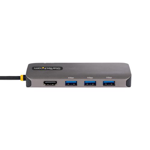 Docking Station Startech 127B-USBC-MULTIPORT, Gray