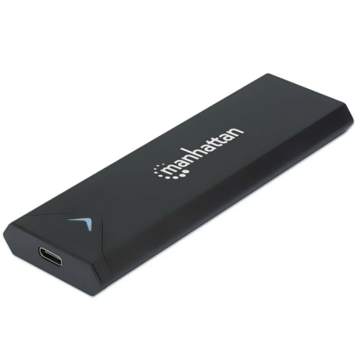 Rack SSD Manhattan 130530, USB 3.2 Gen 2, M.2, Black
