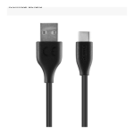 Cablu de date Hama 00086410, USB-A - USB-C, 1.5m, Black