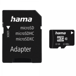 Memory Card microSDHC Hama 00108086 32GB, Class 10 + Adaptor SD