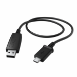 Cablu de date Hama 00108188, USB - micro USB, 0.6m, Black