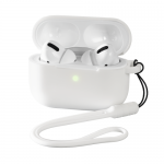Husa protectie handsfree Hama pentru Apple AirPods Pro, White