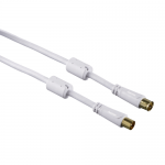Cablu coaxial Hama 00122413, 3m, White