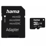 Memory Card microSDHC Hama 00124150 16GB, Class 10, UHS-I U1, V10 + Adaptor SD