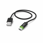 Cablu de date Hama 00178335, USB - USB-C, 1m, Black