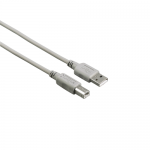 Cablu Hama 00200901, USB - USB-B, 3m, White