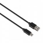 Cablu de date Hama 00200907, USB - USB-C, 0.9m, Black