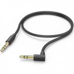 Cablu audio Hama 00201527, 3.5mm jack - 3.5mm jack, 0.5m, Black