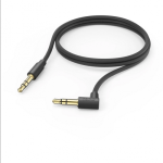 Cablu Hama audio 00201528, 3.5mm jack - 3.5mm jack, 1m, Black